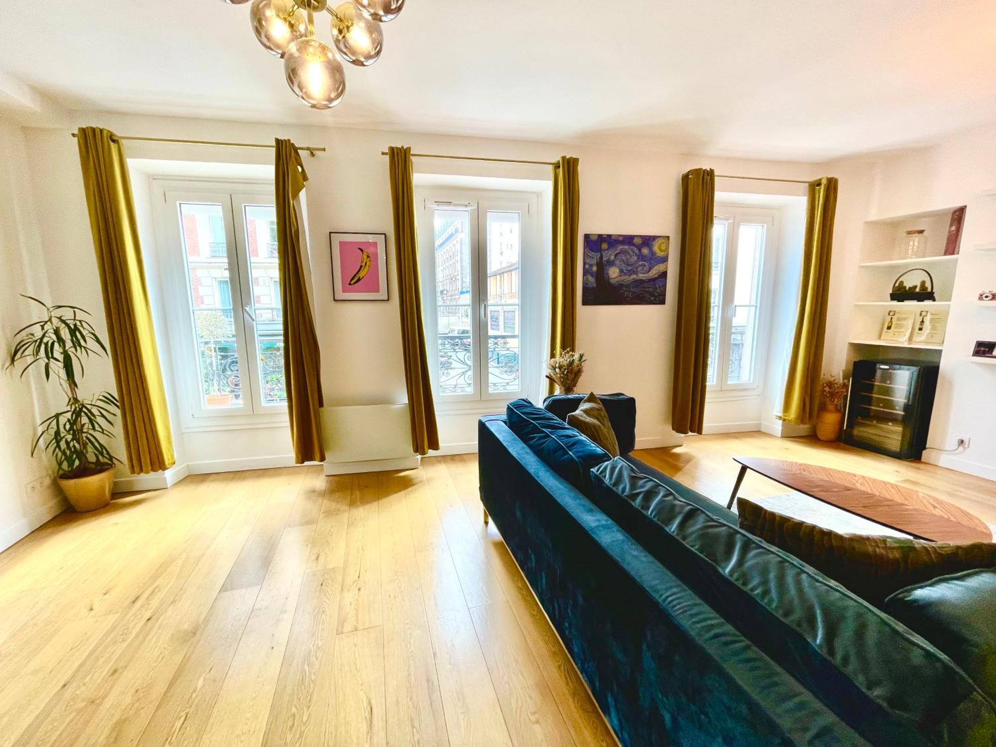Appartement Elegant & Chic A Paris Bagian luar foto