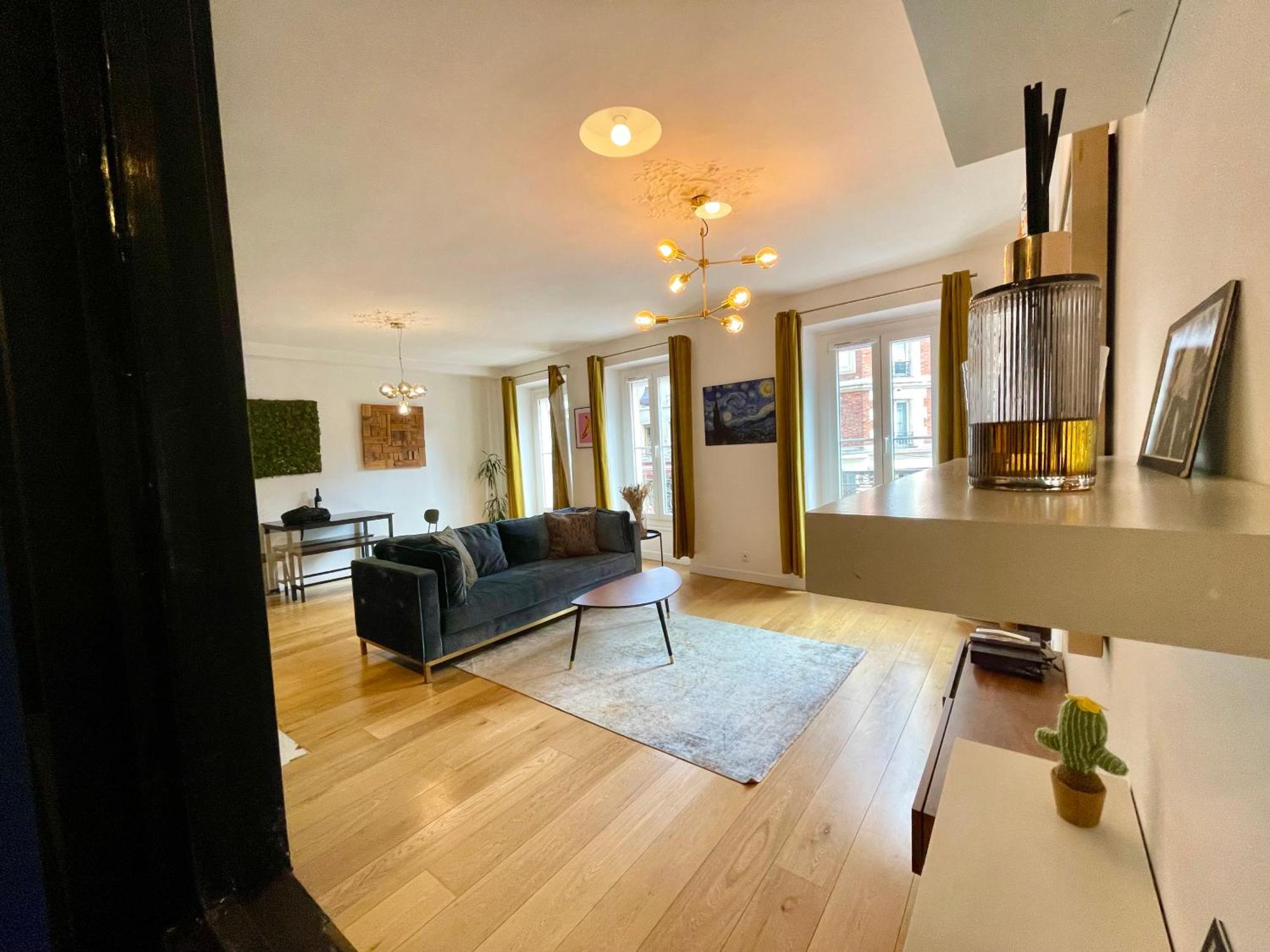Appartement Elegant & Chic A Paris Bagian luar foto